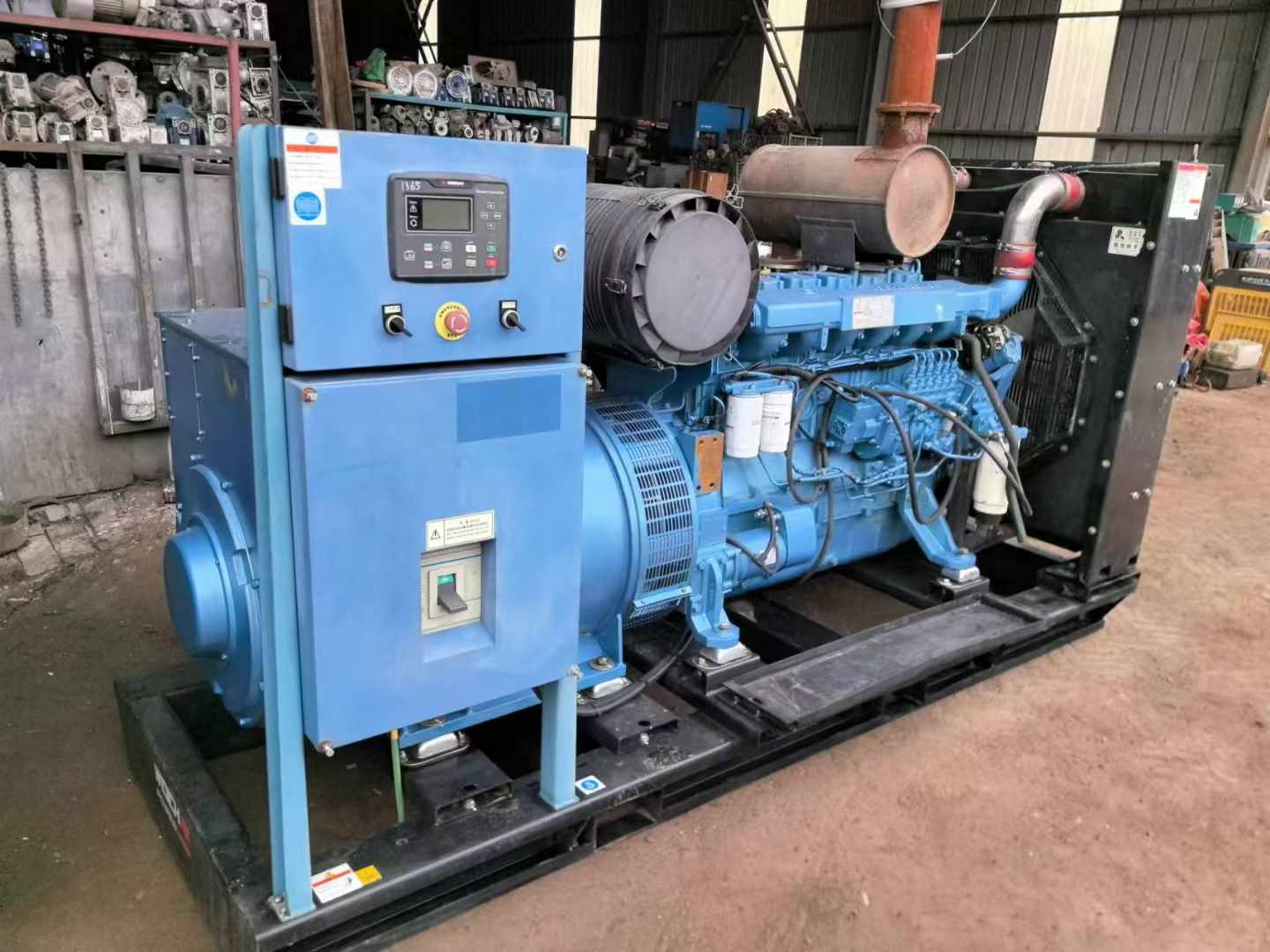 南岸500kW 柴油发电机组可带动设备功率的计算公式是什么?